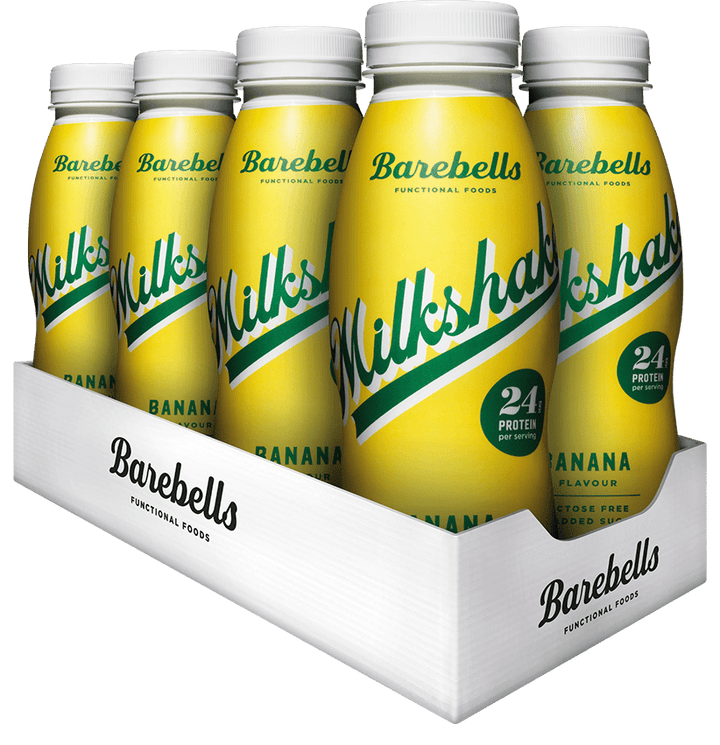 Barebells Protein Milkshake Banana (8x330 ml) - Barebells Protein Milkshake