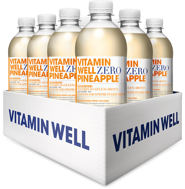 Vitamin Well Zero Pineapple (12x500 ml) - Vitamin Well